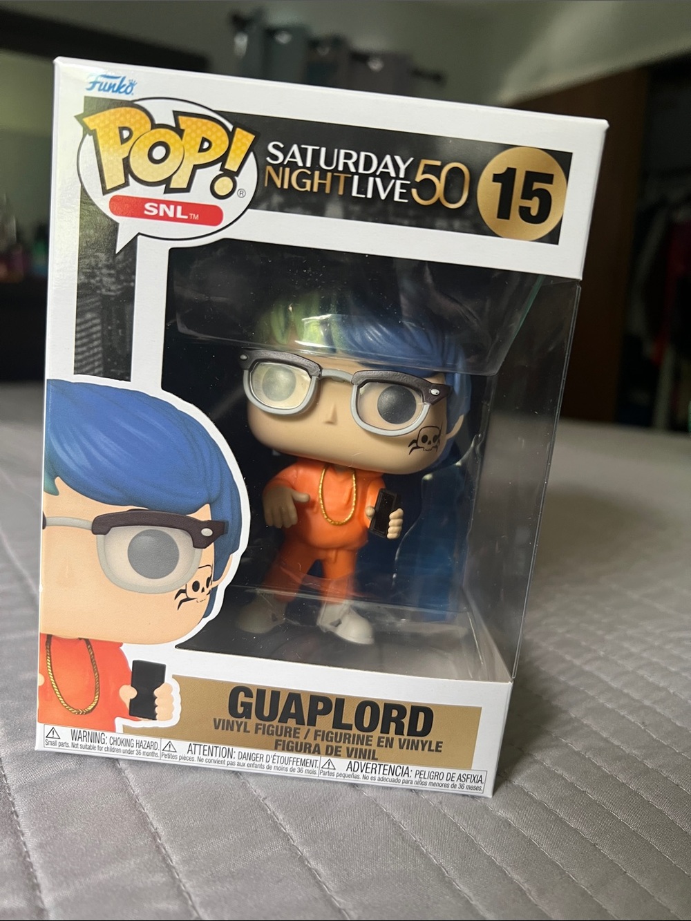 Funko Pop! GUAPLORD Vinyl Figure - Blue & Green Hair, Orange Outfit